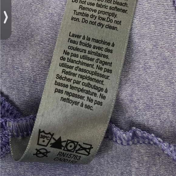 C9 CHAMPION Active Jacket Neck Pullover Fleece Purple Size XS Women  1/4  Zip - Picture 7 of 8